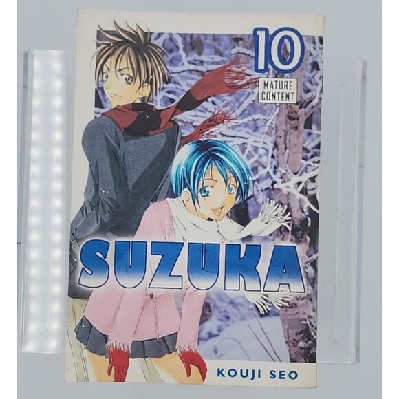 Suzuka Volume 10 English Manga Kouji Seo 2008  Del Rey Seinen Sports Romance - Picture 1 of 3